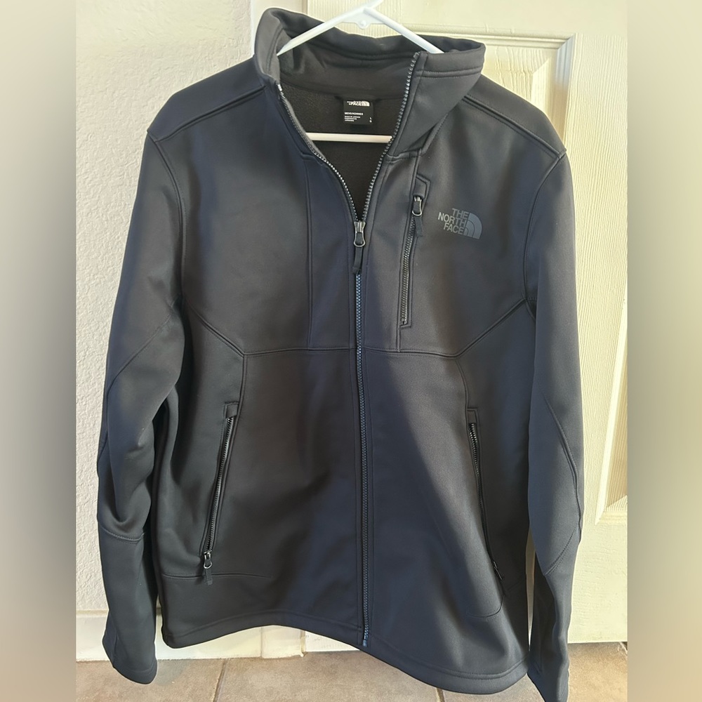 Men’s Northface Jacket, Blavk, Size Large